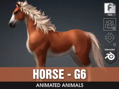 Horse-G6 3D model