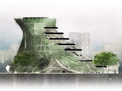 Parametric Building 3D model