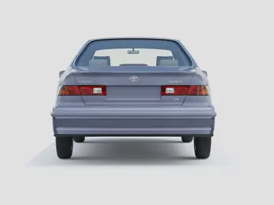 Toyota Camry 1999 Low-poly 3D model