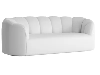 Rachel Tufted Sofa 3D model