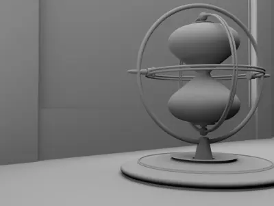 Hourglass 3D model