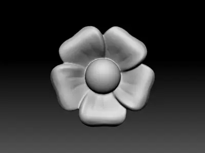 Little Flower Free 3D model