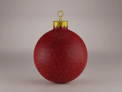 Christmas Ball 3D model 9