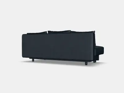 ALVDALEN 3-seater sofa bed 3D model