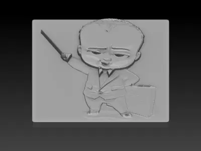 Boss Baby 3D print model purchase