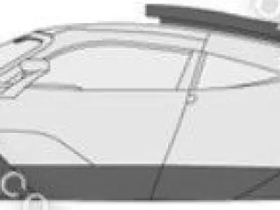 A mercedes benz hyper car Low-poly 3D model
