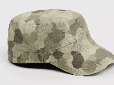 -Military Hat- 3D model
