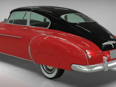 Chevrolet Fleetline Coupe 1949 3D model