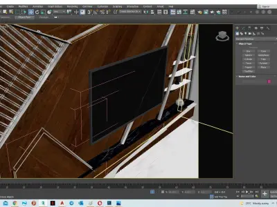TV Unit    TV Wall 3D model