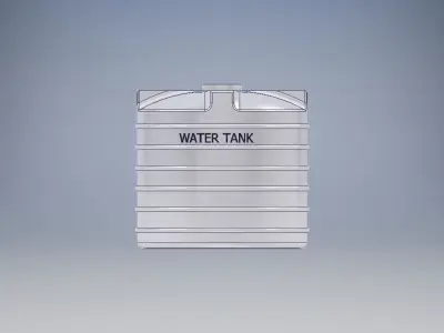 Water Tank 3D model