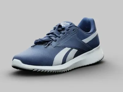 Reebok Flux lite Sports Shoes Hyper Realistic High and Low poly Low-poly 3D model