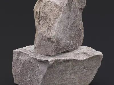 Stone VII 3D model