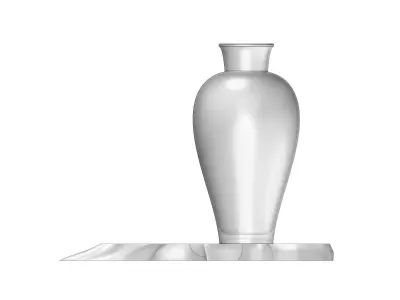 Shigaraki-like jar 3D model