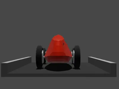 Ferrari 375 F1 3D model