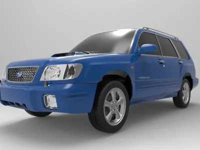 Subaru Forester S Turbo 2000 3D model
