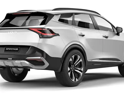 KIA Sportage 2023 3D model