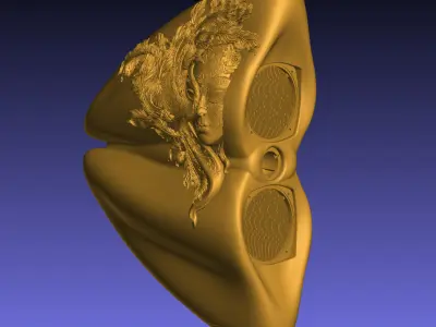 Loudspeaker enclosure NYMOS Masquee 3D print model