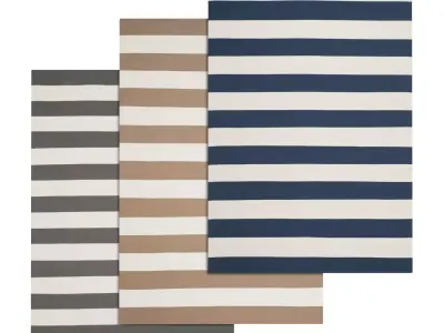 Rug Set 344 3D model