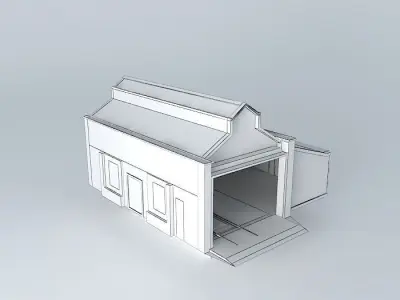 Eco Rail Track Engine Shed Dummy Old Steam Days Free 3D model