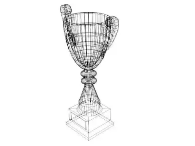 Trophy - Cup 3D model