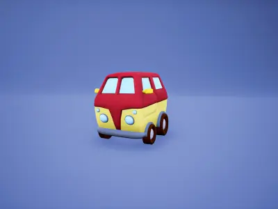 Toon Vehicles Pack 3D model