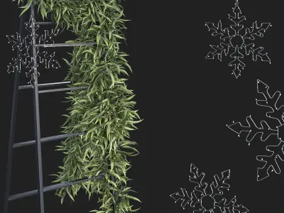 RH Decor set 3D model