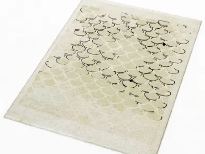 Brabbu KOI RUG 3D model