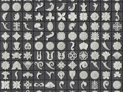 180 ARCHITECTURAL KITBASH - VOL 04 3D model