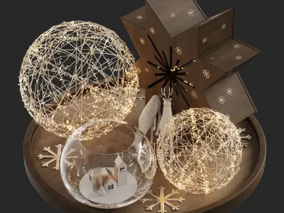 CHRISTMAS DECORATION 01 3D model