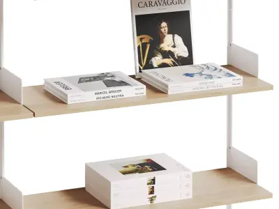 Display Shelf By New Works With Decor 3D model