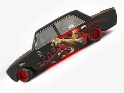 VAZ 2101 Custom Free 3D model