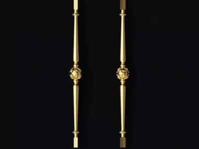 antique baluster 3D model purchase