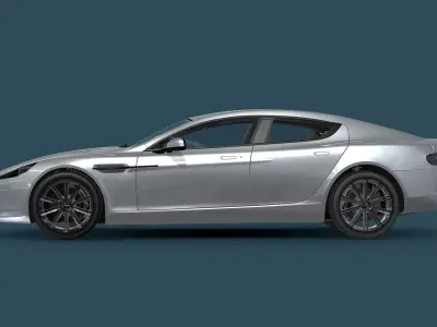 Aston Martin Rapide - 2010 3D model