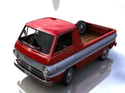 DODGE A100 COMPACT PICKUP 1964 3D model