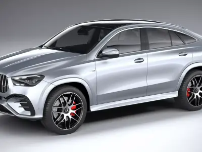 Mercedes-Benz GLE 53 AMG Coupe 2024 3D model