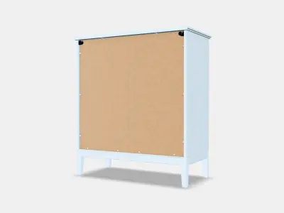 IDANAS Chest of 4 drawers Low-poly 3D model