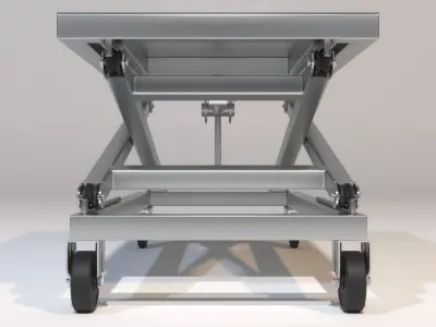 Scissor Lift Table 3D model