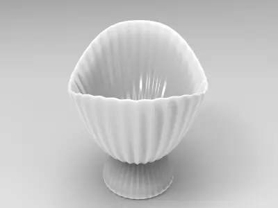 Puli Vase Low-poly 3D model
