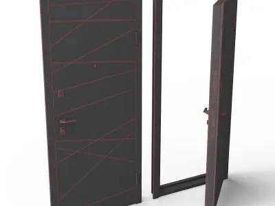 Javy Door 3D model