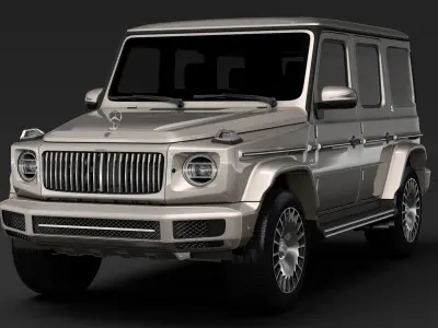 Mercedes Maybach G 600 W464 2019 3D model