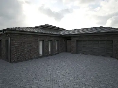 Classic house  3D model