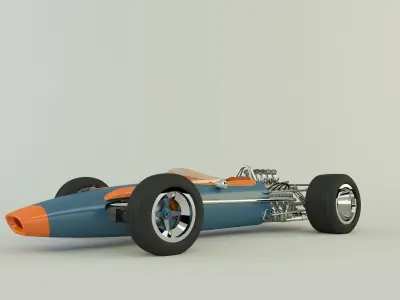 Lotus Type 49 3D model