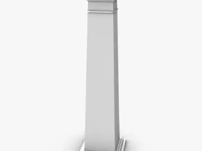 Basic Column Free 3D model
