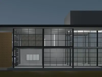 Office 25A01 3D model