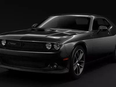 Mopar Dodge Challenger 2017 3D model