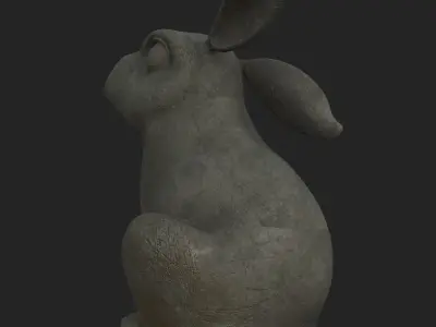 Rabbit Stature 3D model