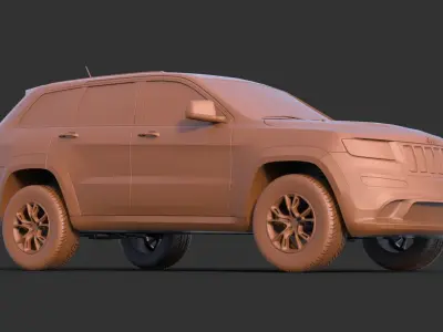 Jeep Grand Cheeroke 2020 3D print model