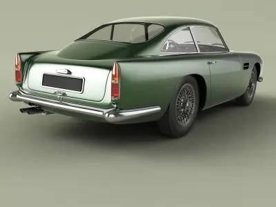 Aston Martin DB4 GT 3D model