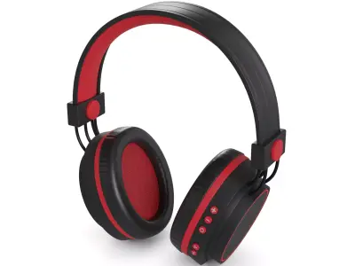 Sport headphones 3D model