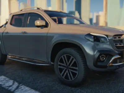 Mercedes Benz X class 2018 3D model